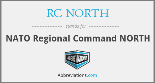 What does RC NORTH stand for?